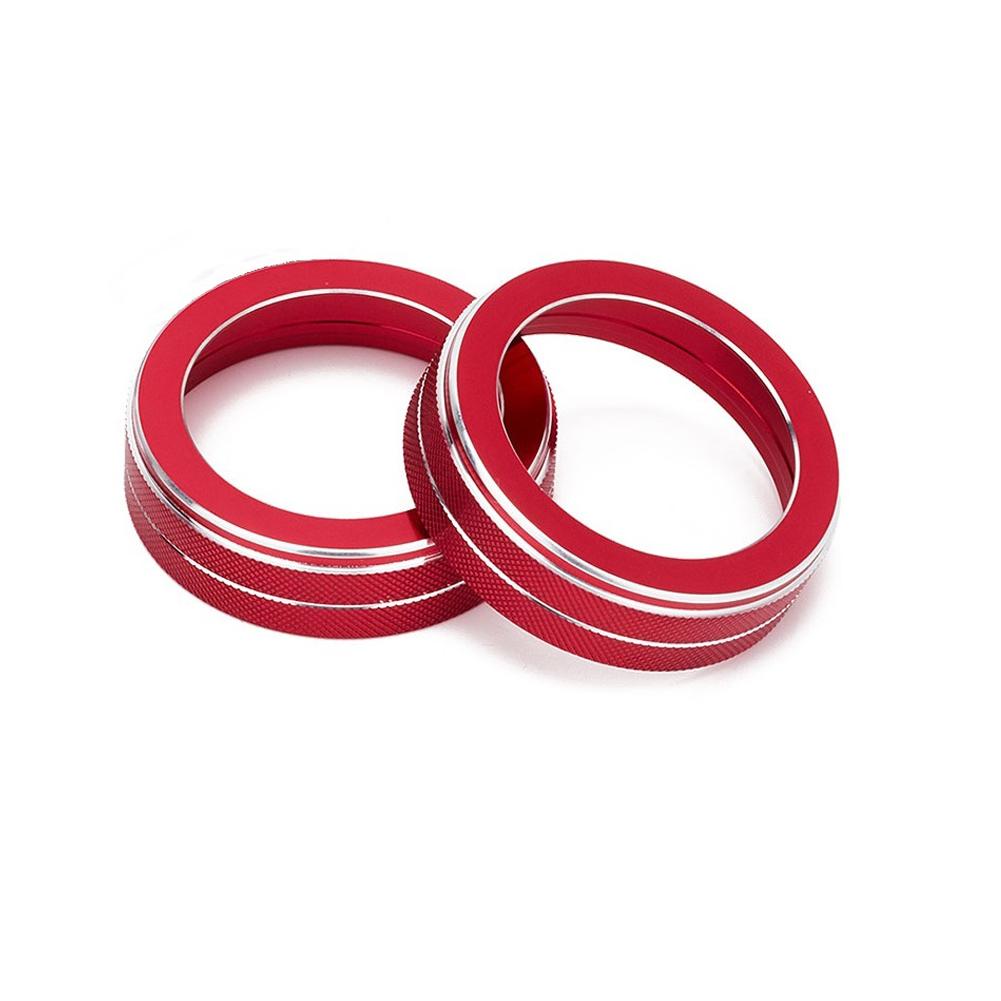 2 шт./компл., автомобильное кольцо климат-контроля переменного тока, накладка на ручку для автомобиля Nissan Rogue X-Trail Qashqai