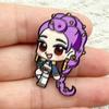 1/4Pcs K- Enamel Brooches  Girl Group Collection Lapel Pin Cute Clothing Backpack Badge Decor Gift For Fans