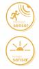 LED E27 Motion Sensor & Dusk Light Bulb 3000K