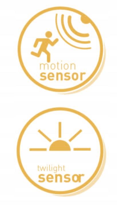 LED E27 Motion Sensor & Dusk Light Bulb 3000K