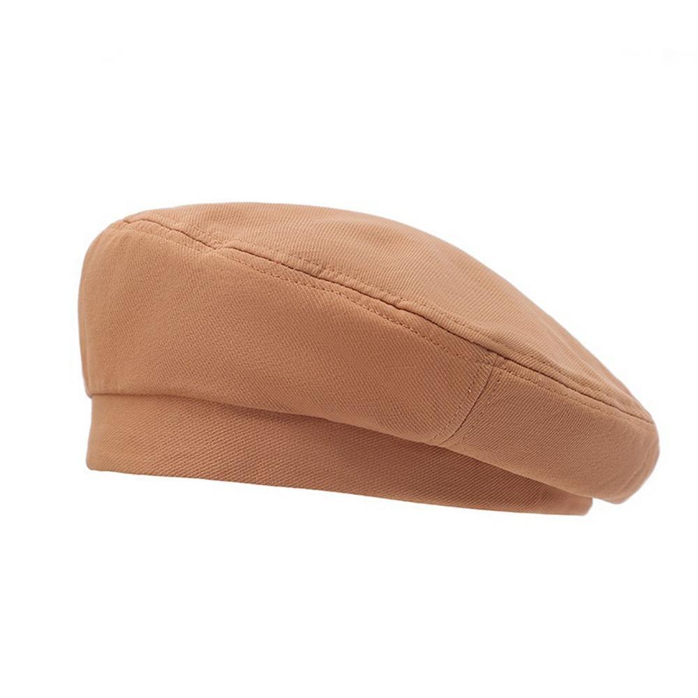 Japanese Style Solid Color Berets JK Retro Painter Cap Fashion Cotton Berets Hat  Girls