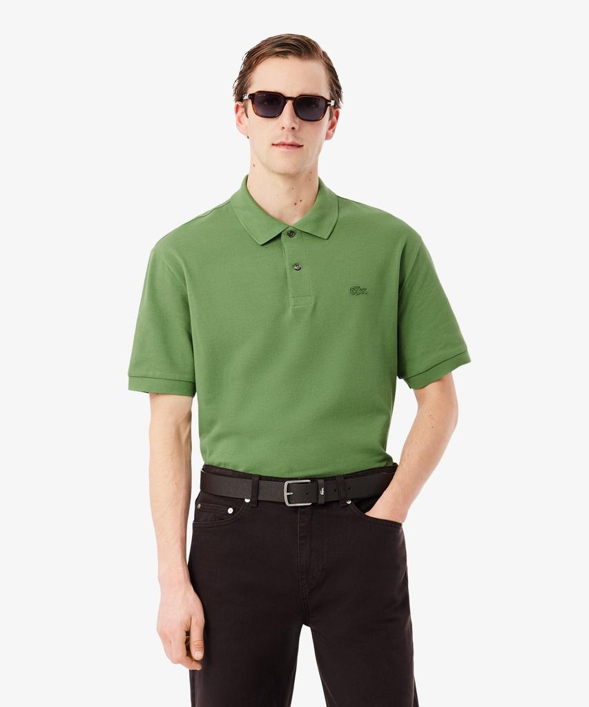 Мужская футболка-поло LACOSTE с принтом Croc Signature, свободного кроя, с коротким рукавом, Ph7757-56G 02M