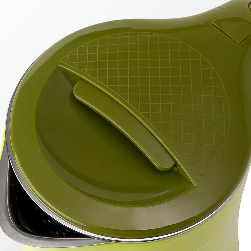 Электрический чайник Бытовой электрический чайник Двухслойный электрический чайник из нержавеющей стали