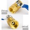 Pure Copper Brass Ball Valve 2P Threaded Ball Valve New Female Valve