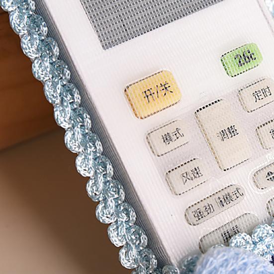 Милый кружевной медведь, пылезащитный чехол для пульта дистанционного управления для телевизора, кондиционера, протектор