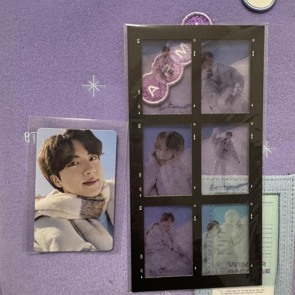 [Б/У] BTS Winter Package 2021 Без недостающих предметов Случайный Джин