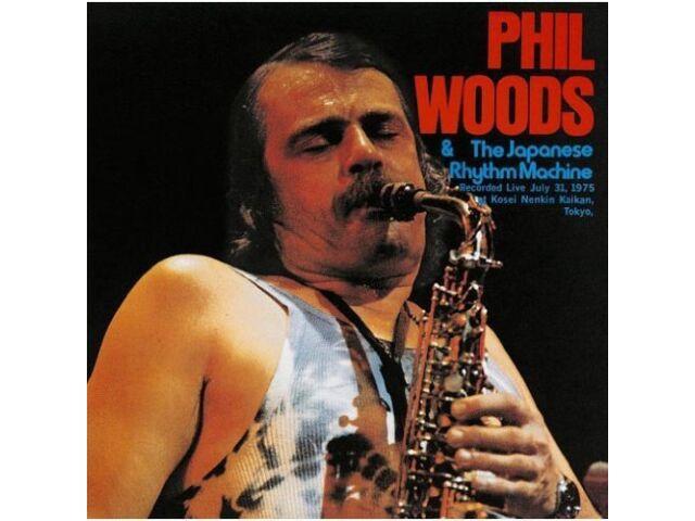 Компакт-диск Phil Woods & The Japan Rhythm Machine Live, ограниченное издание 1975 года, SICP-3994