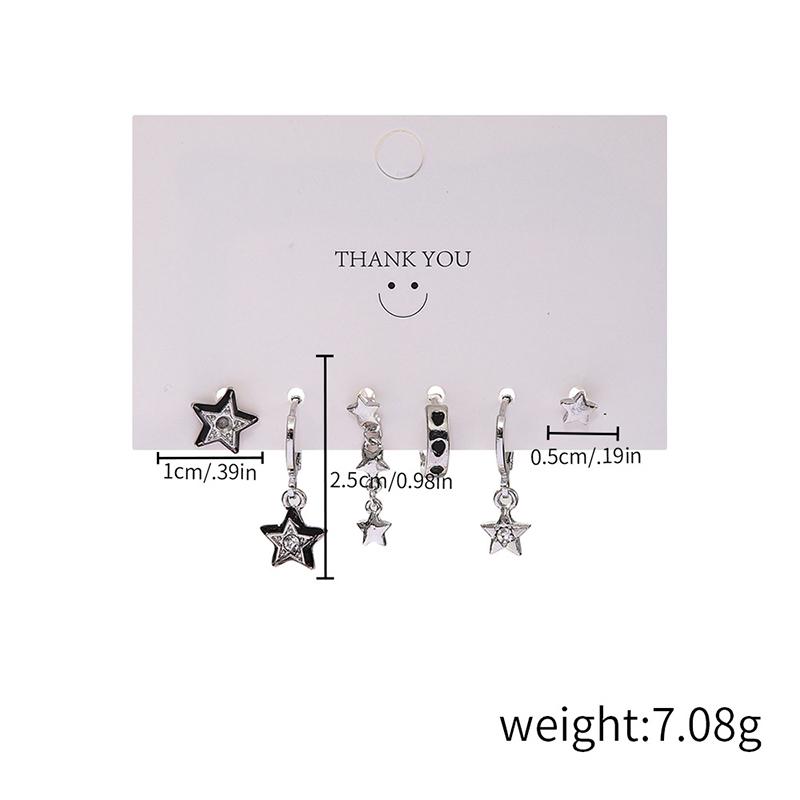 3 пары изысканных готических минималистичных висячих сережек для женщин и девочек, винтажные геометрические серьги-подвески, ювелирные аксессуары, подарки