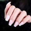 24 шт./компл. полное покрытие натуральные классические накладные ногти с клеем маникюрный инструмент накладные ногти