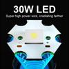 Портативный фонарик 30 Вт светодиодный ультра мощный фонарь USB перезаряжаемый фонарь масштабируемый мощный фонарь наружное освещение