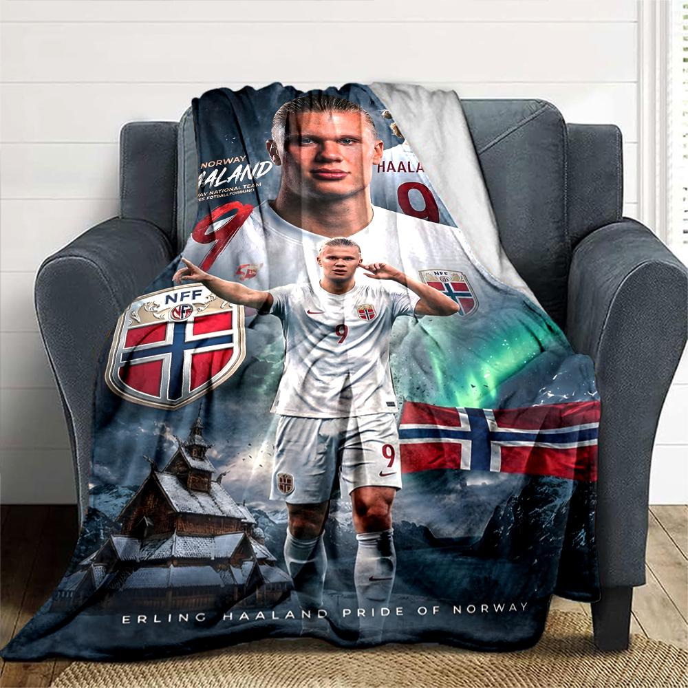 Football Player Celebration Blanket Ultra-Soft Perfect for Couch Bedding Bed for All Seasons Stylish Decor Ideal Gift For Birthday Valentine'S Day