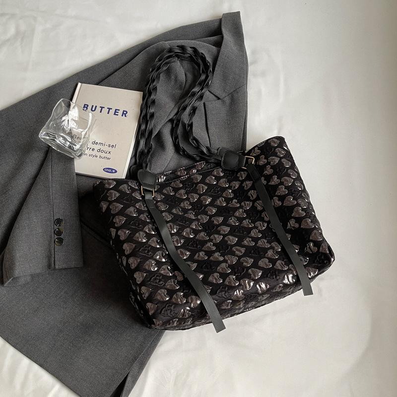 Модная, модная и персонализированная, новая, красивая, вместительная, повседневная, через одно плечо, женская сумка-тоут для ручного ношения