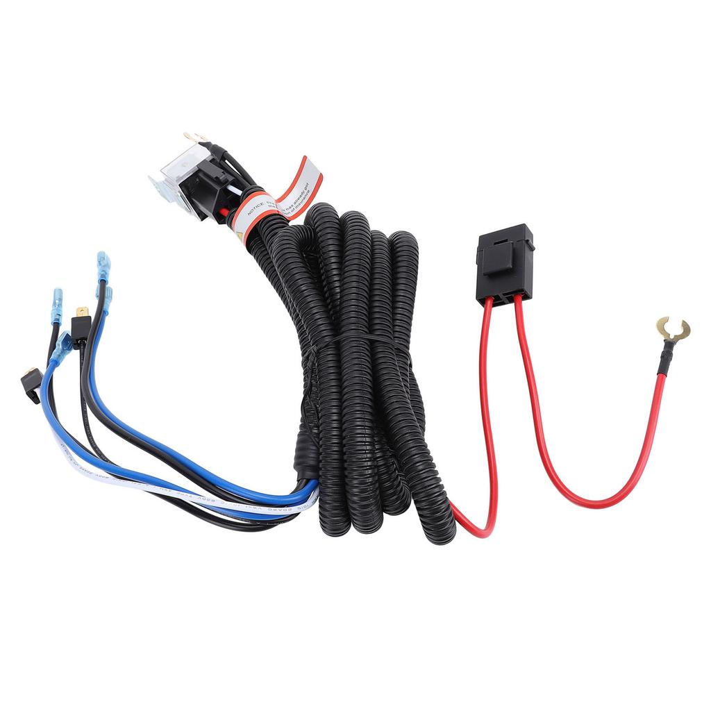 Horn Wiring Harness Relay Kit 80A 4 Pin Spst Normally Open Speaker Wiring Harness Relay Kit for Car Truck SUV RV ATV