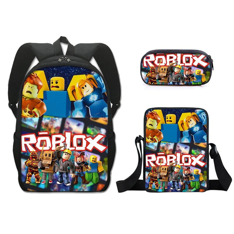 Набор детских рюкзаков Roblox из легкой ткани Oxford для школы и учебы