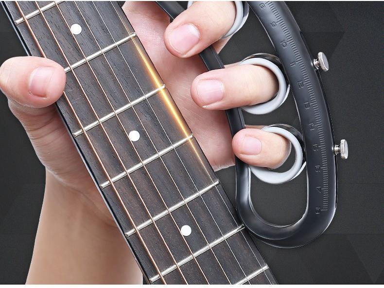 Left-Hand Guitar Finger Stretcher & Spreader - Universal Trainer for Musical Instruments