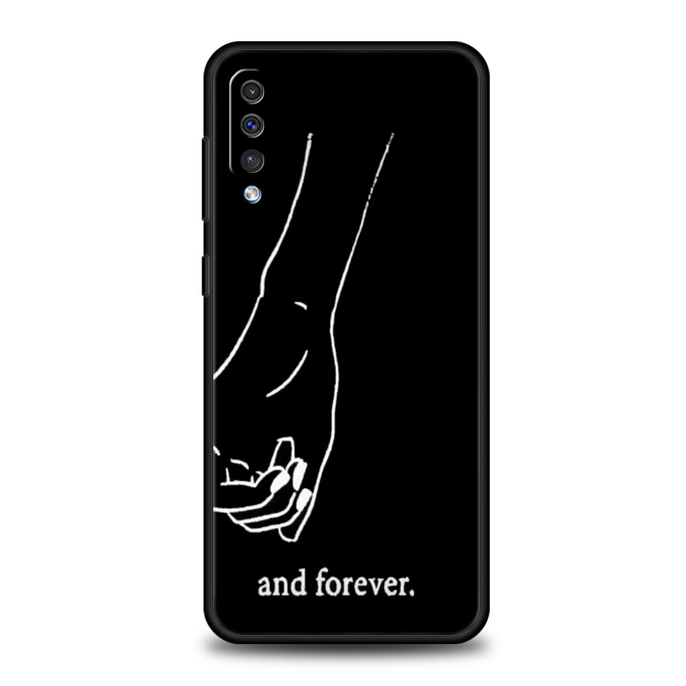 Мультяшный Чехол с Астетичным Изображением Солнца и Луны для Samsung A54 A52 A24 A14 A50 A70 A10 A40 A20S A20E A06 A12 A22 A34 A42 5G A04s A16