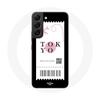 Чехол для Samsung Galaxy S21 FE Авиабилет Токио Япония