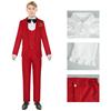 Beetlejuice Cosplay Costume, Halloween Red Suit Full Role Play Outfit