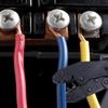 Инструмент для обжима проводов Трещоточный обжимной инструмент для разъемов проводов Электрический обжимной инструмент для Ethernet-кабеля Стриппер с 5 сменными насадками