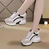 Fashion Woman Platform Wedges Shoes Women Zapatillas Mujer Casual Plataforma High Heels 8CM Female Sneakers Increasing Shoes 457