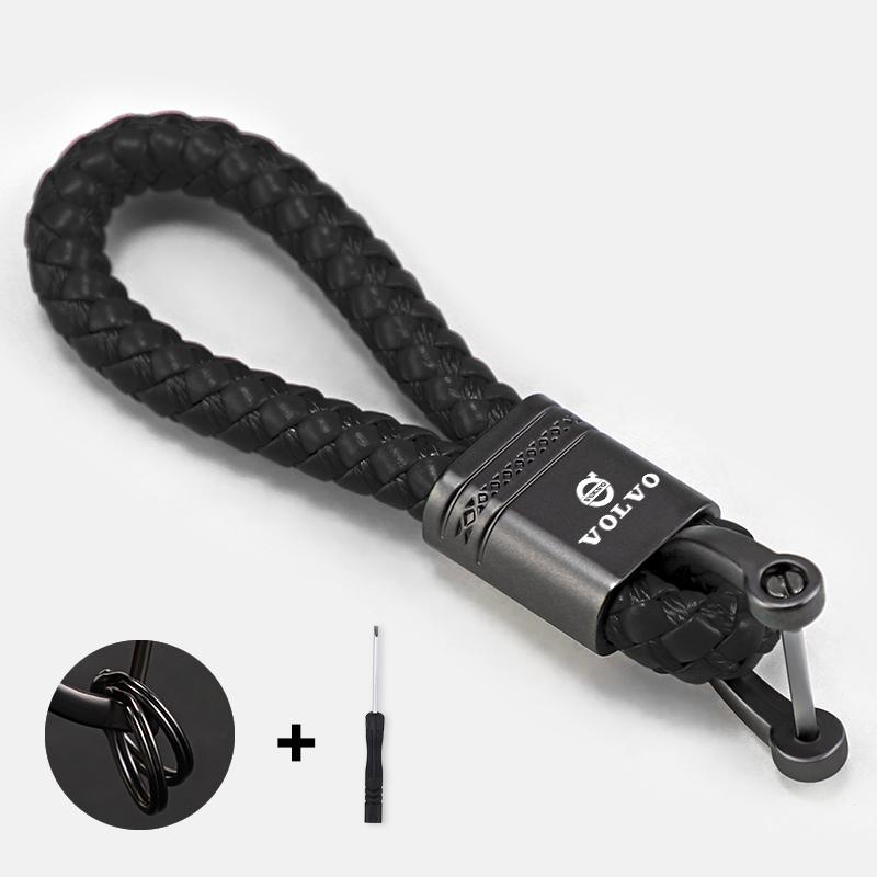 Metal Keychain Customize Car Emblem Keyring Pendant For Volvo C40 S40 V60 V40 XC90 S60 C30 XC60 V50 V70 S90 XC40 S80 T6 V90 EX90