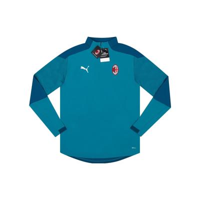 Ac Milan Logo Print Color Block Sweatshirt Мужская толстовка Blue 758193-03