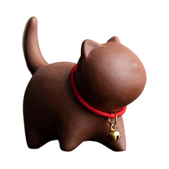 Чайный набор Kitten Tea Pet Kung Fu, ручной работы, фиолетовый песок, чай Pet Oriental