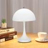 Mushroom LED Table Lamp Portable USB Charging Flower Bud Touch Night Light Mood Desk Lamp for Bedside Hotel Bar Coffee Decor