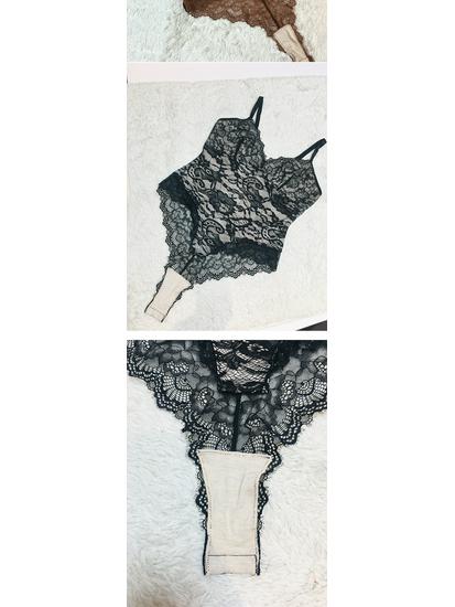 Летнее кружевное пуш-ап боди для женщин