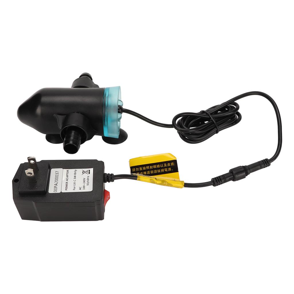 Аквариумный нано-водорослевый очиститель воды 3 Вт, безопасный и высокоэффективный УФ-очиститель воды для аквариумных рыб