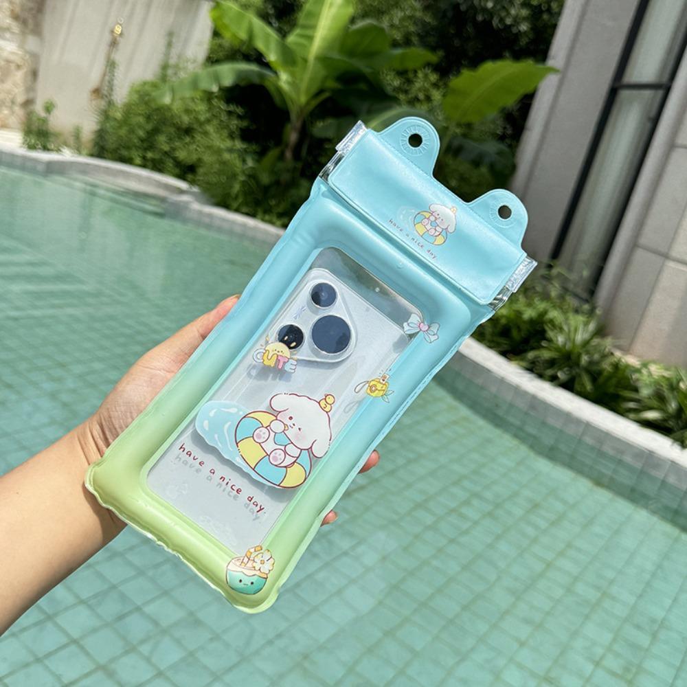 Sealed Phone Protector Pouch Floating Swimming Storage Bag Cute Waterproof Phone Bag Summer
