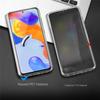 360 Double Soft Silicone Clear Case For Xiaomi Redmi Note 11 10 9 Pro 11S 10S 9S 9T 10C Poco X4 X3 NFC M4 M3 Pro 4G 5G Full Protect Shockproof Cover
