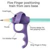2025 Latest Model Pencil Grips For Kids Handwriting Ergonomic 5 Fingers Pencil