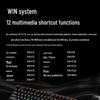 Rapoo V500PRO 104-клавишная проводная механическая игровая клавиатура с подсветкой