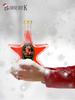 10x Christmas OVAL Labels Stickers for Liqueur Bottles GIFT