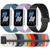 Магнитный силиконовый ремешок для Samsung Galaxy Fit 3, спортивные дышащие умные часы, сменный браслет Galaxy Fit 3, ремешок для часов