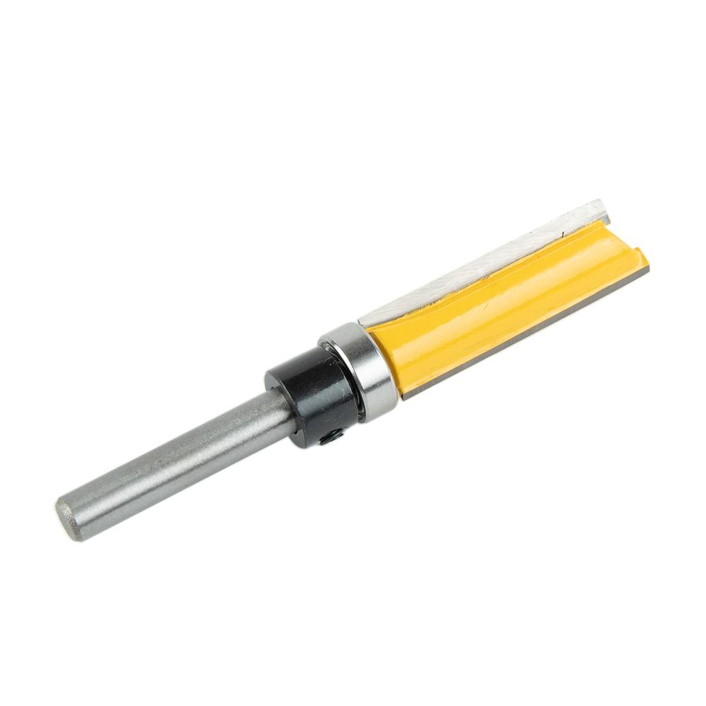 1/4 Shank Straight Edge Trimming Router Bit Cleaning Flush Trim Milling Cutter