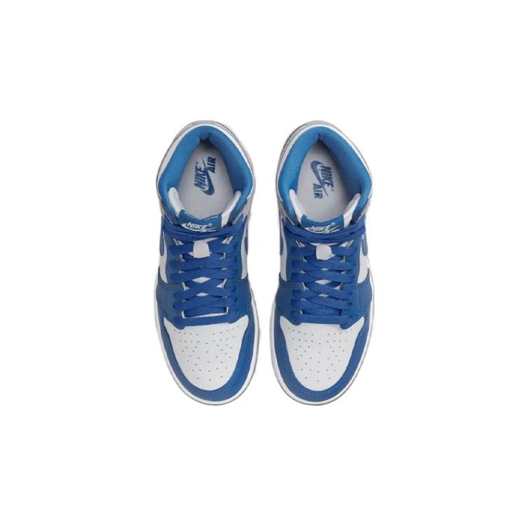 (GS) Air Jordan 1 Retro High OG 'True Blue' Kids' FD1437-410