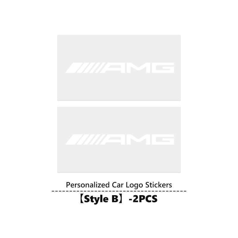 PAD5  Car Stickers Body Glass Center Console Decorative Stickers For AMG Mercedes Benz CITAN VITO SPRINTER CLS SLK W202 W203 W204 W205