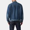 Куртка мужская Levis с заостренным воротником, свободного кроя, однобортная, с длинными рукавами, синяя A5782-0021
