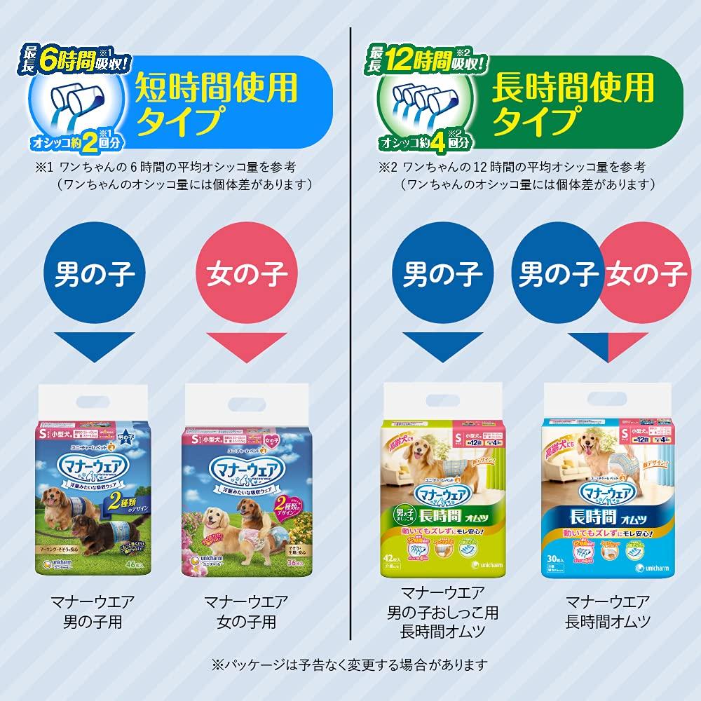 Manner Wear Подгузники для собак размера LL для средних 256 штук штук x 8 Pet Unicharm для мальчиков, Размер, Собаки, (32 сумки), Моча, Припасы,