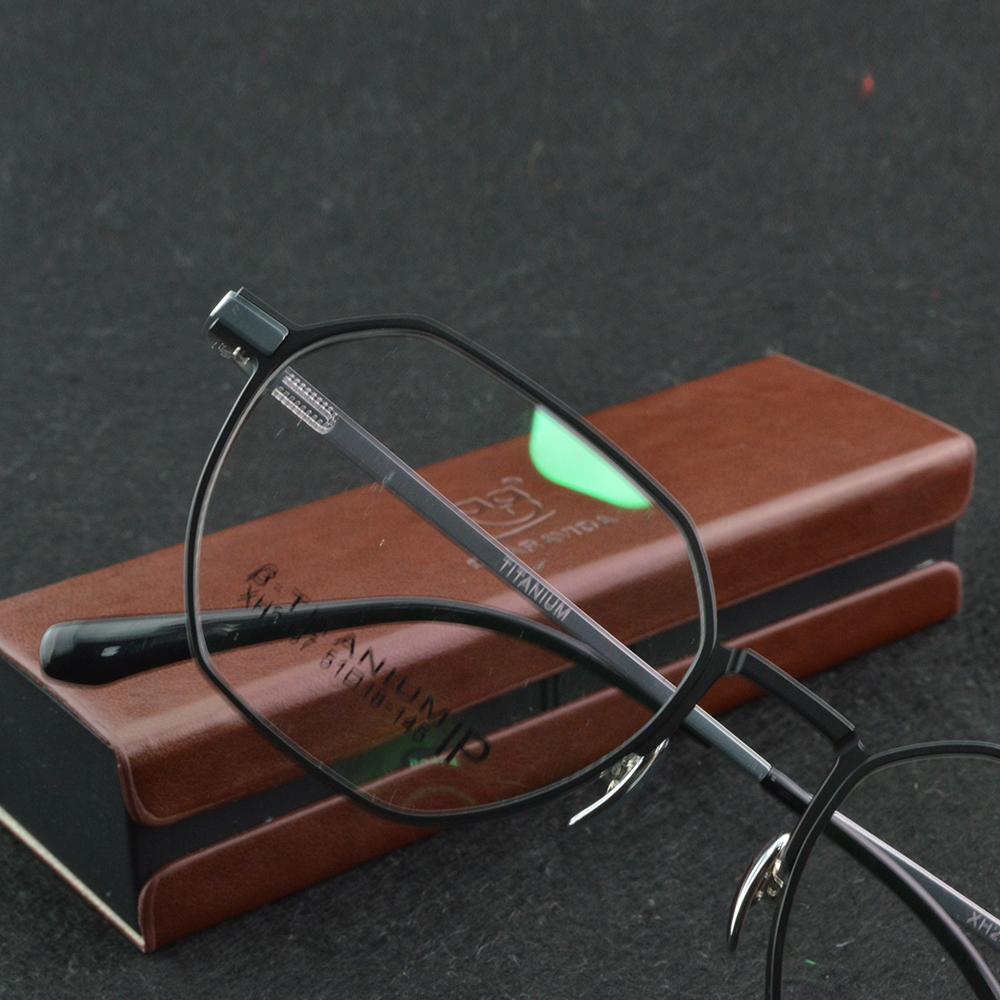 Clara Vida Pure Titanium IP Plated Luxury Oversized Men Women Optical Eyeglasses Frame