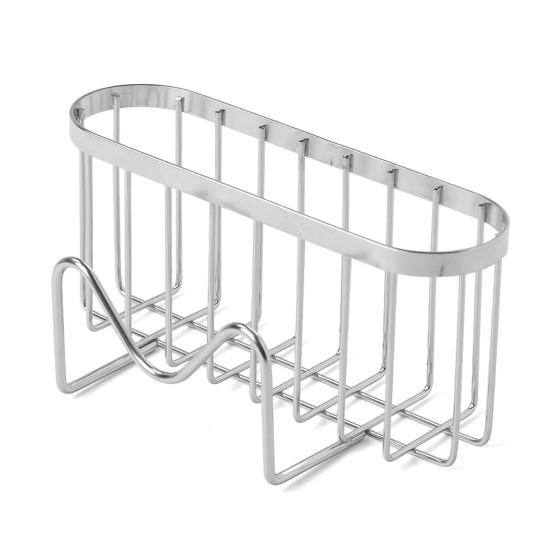 Держатель для губки, полка для кухонной мойки, прочная несущая конструкция, простая в установке, самоосушающаяся полка для мойки, органайзер для стойки