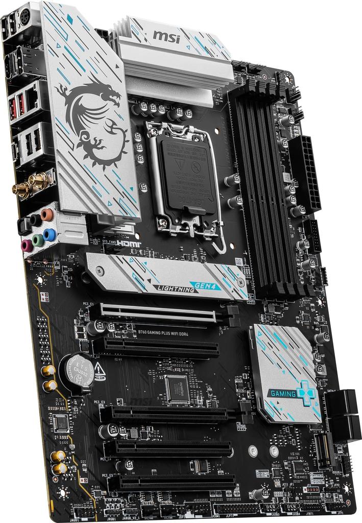 MSI B760 GAMING PLUS WIFI DDR4 Intel Generation Core Processor Compatible ATX Motherboard MB6563 14th/13th/12th