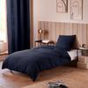 3-piece Bedding Set "Noah" Cotton Gauze for Single Bed - Noah Midnight Blue