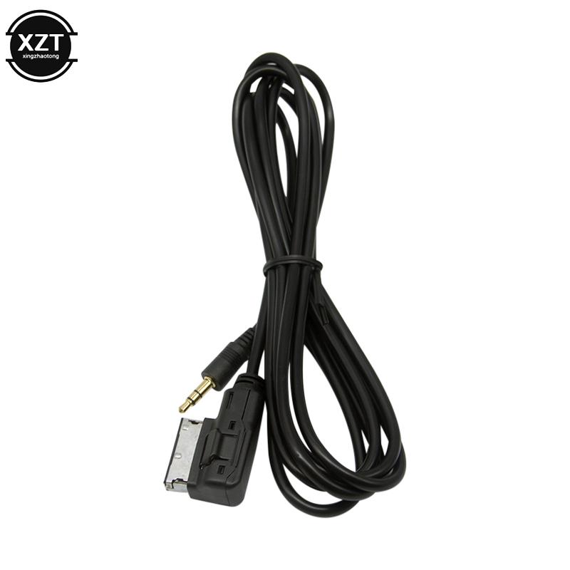 New Car Audio AUX Cable Media Interface MMI AMI To 3.5mm Male Jack Audio Adapter for MP3 Player For Benz for Mercedes C Class