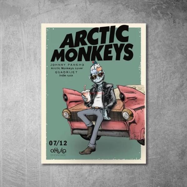 Постер музыкального альбома Arctic Monkeys AM Любимый альбом худшего кошмара, картина на холсте, принт, настенная HD картина, искусство для гостиной, домашний декор