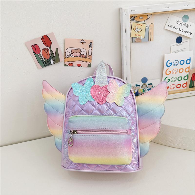 Adorable Spring Children's Mini Backpack With Cute Bow Design Lightweight Pu Bag For Kids