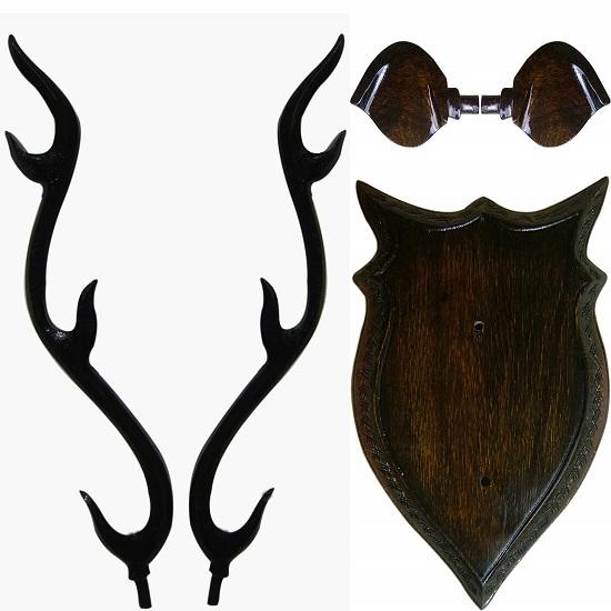 Deer Head Wall Hanging Wooden Deer Artwork Wall Decoration Product Wall Decor