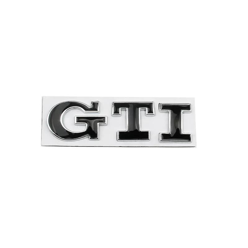 1 шт. Металлический логотип GTI для автомобиля, эмблема на заднюю дверь, наклейки, наклейки для Golf 4 5 6 7 8 Passat Jetta Polo Touareg GTD GLI Touran